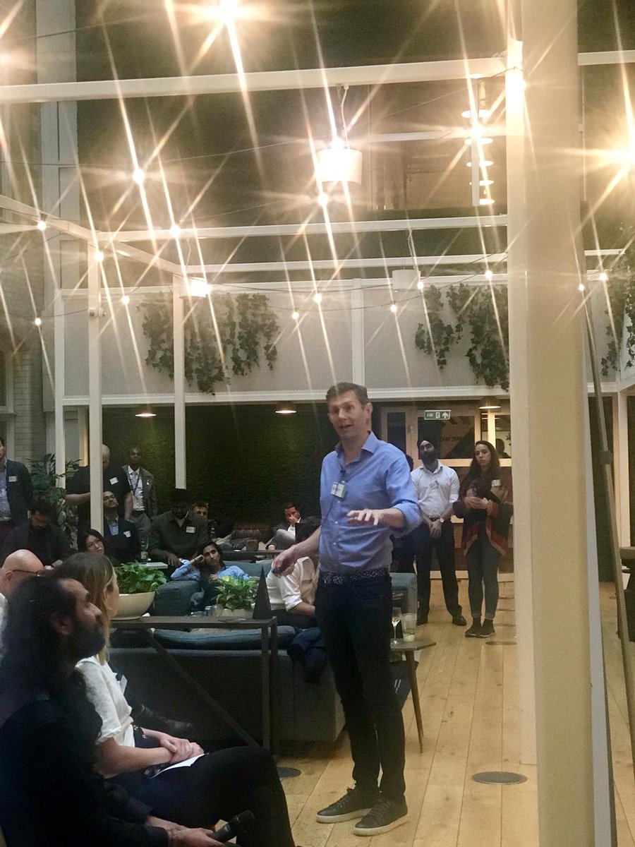 InnFin's tweet photo. Last but not least, Oliver Richards of @MMC_Ventures takes the stage to share insights on their portfolio, partnerships and working style! #VCMoneyTalks #LondonTechWeek #LTW https://t.co/RNHRtGGlWD