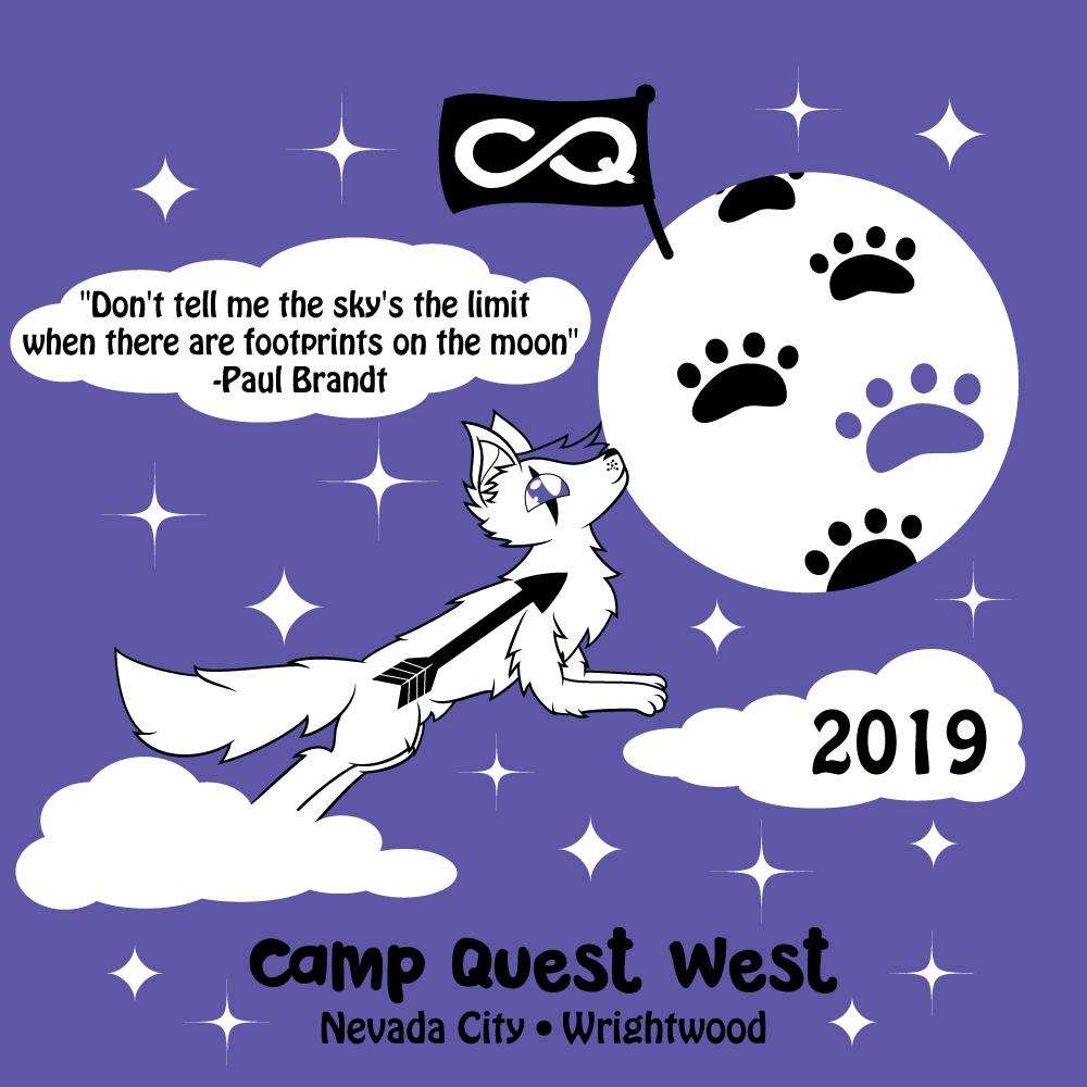 CampQuestWest's tweet photo. The 2019 Shirt Design is here! CQW Newsletter 6/12/19 - https://t.co/Xai0eSaT03 #Secular #Humanist #SummerCamp https://t.co/ZNadzTmYZ0