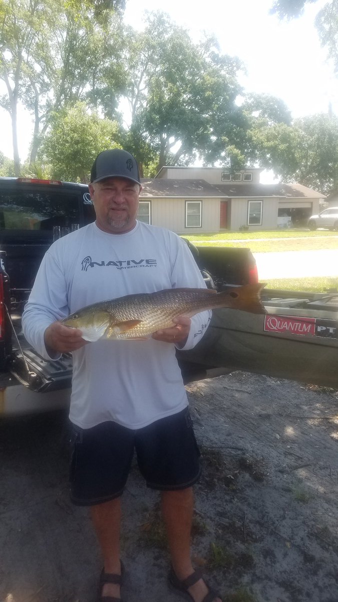 cdvanbrock's tweet photo. Future fish taco dinner #quantumfishing #nativewatercraft https://t.co/5SpUACjdyQ