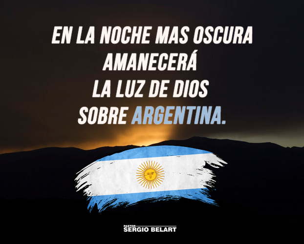 sergiobelart's tweet photo. En medio de la incertidumbre política de estos días, con alianzas vergonzosas, líderes corruptos y necios, que promueven la cultura de la muerte generando un pueblo infeliz, se despierta un amanecer de Gloria para Argentina. ¡Dios bendiga Argentina! #ArgentinaDeBendición 🙏🙏🙏 https://t.co/Obd0JonGgU