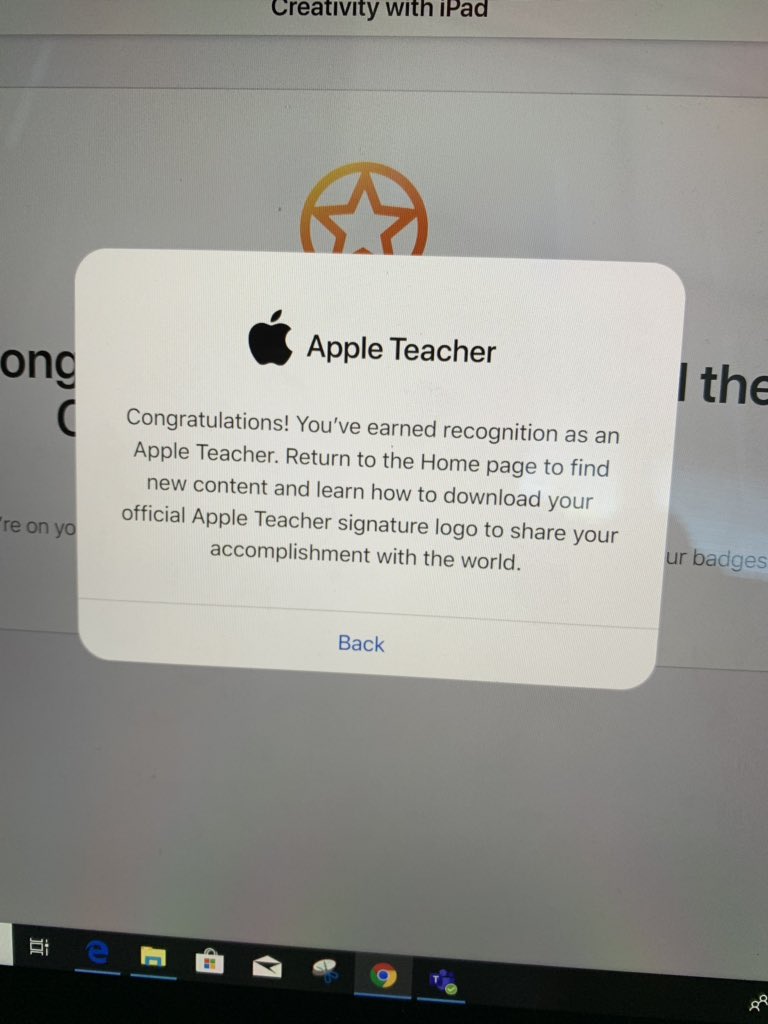 **ten years lattteeer** #AppleTeacher #AppleTeacherCertified #LifeonMarrs #MarrsVILLS