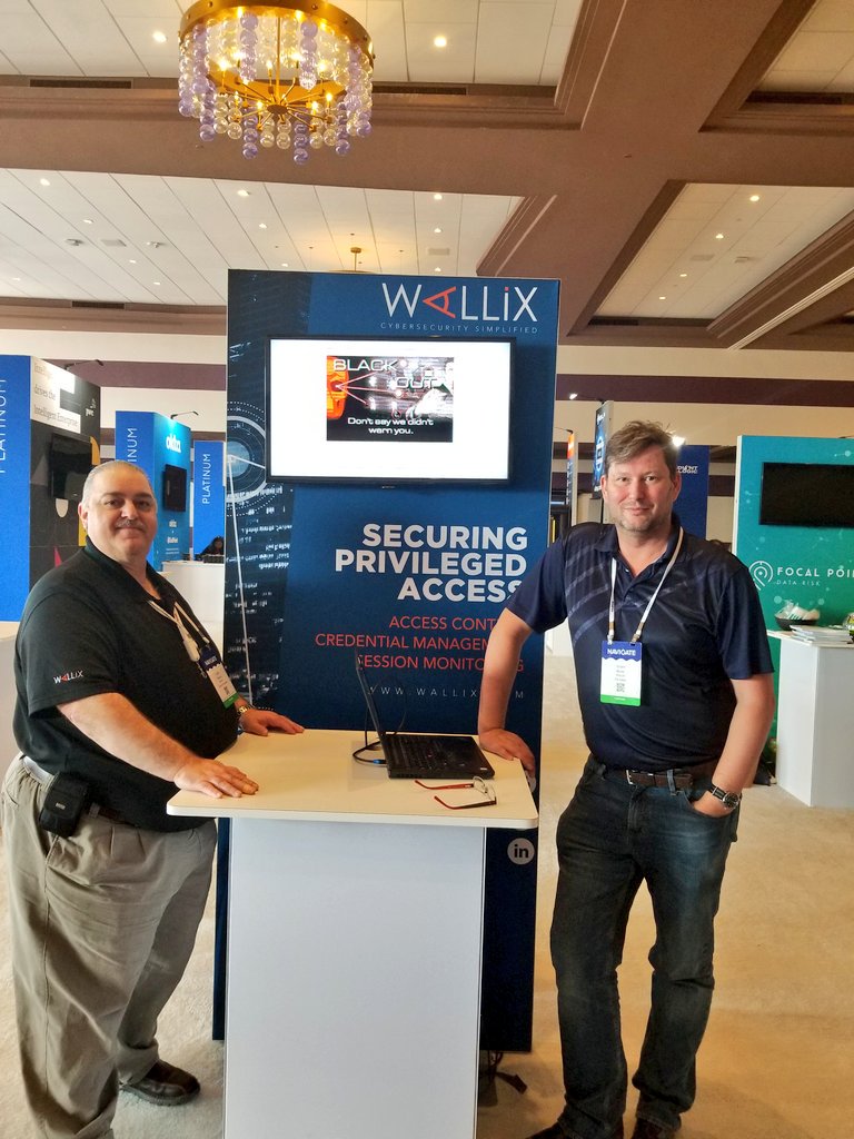 wallixcom's tweet photo. Last chance to meet WALLIX at #Navigate19! Swing by the booth to learn more about #PAM and the #Bastion https://t.co/PonqLKS9Ag