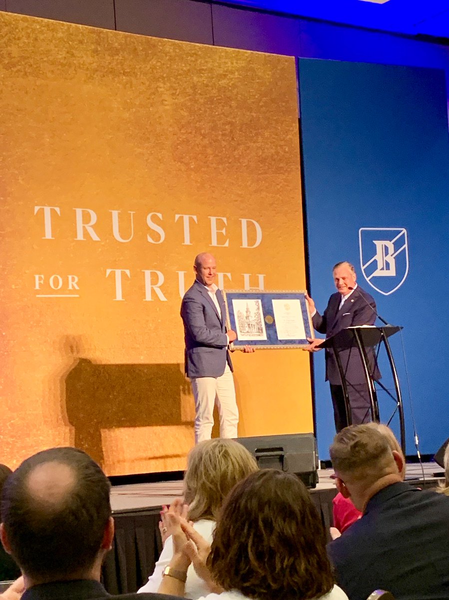 So grateful for these two brothers (<a href="/albertmohler/">Albert Mohler</a> and <a href="/JimmyScroggins/">Jimmy Scroggins</a>). Both have deeply influenced and impacted my life. 

Congratulations to <a href="/JimmyScroggins/">Jimmy Scroggins</a> for being <a href="/SBTS/">Southern Seminary</a> distinguished alum in 2019!