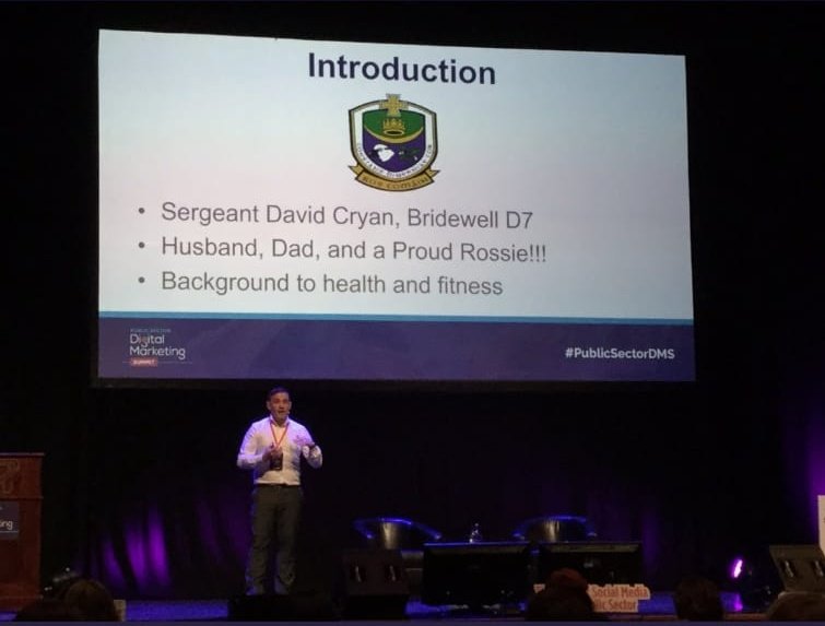 DavyrossIe's tweet photo. Not every day this happens!!! I had the privilege to speak at the #PublicSectorDMS summit at the Helix organised by @JSTweetsDigital for the digital marketing @PublicSectorPro . Amazing experience, Fantastic speakers an amazing day all around. #Challengeyourself. https://t.co/Yk5vE2AvRi