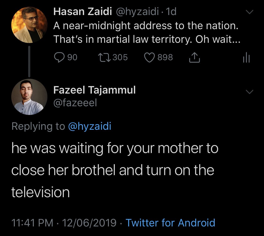 hyzaidi's tweet photo. Dear @BankAlfalahPAK, this man works for you? Is this the level of scum you employ? https://t.co/u8HbCgNS2k