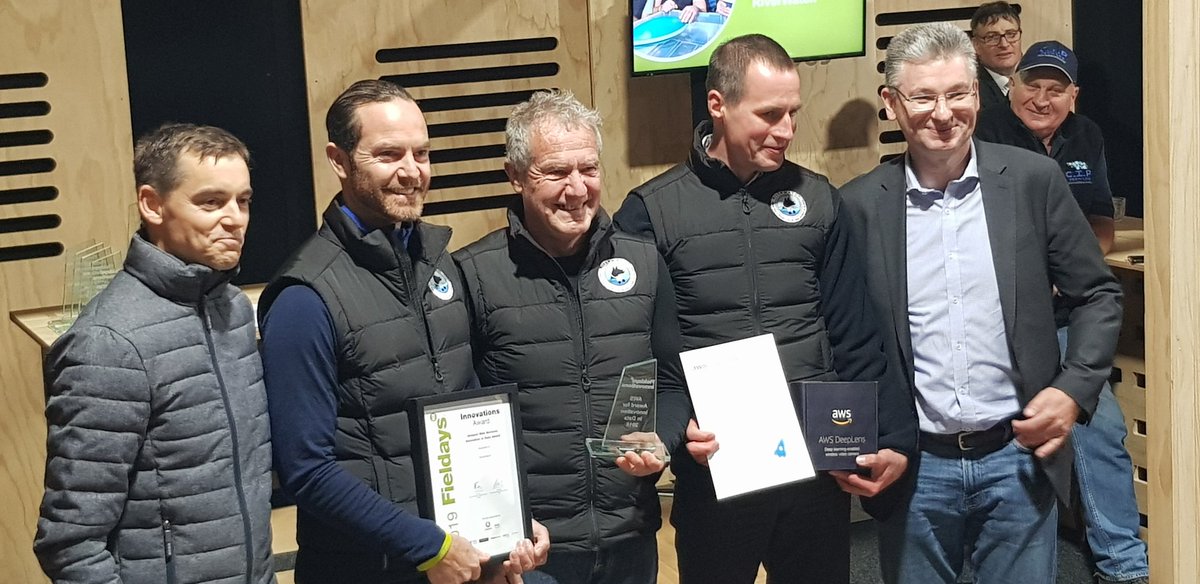 PrecisionAg2017's tweet photo. Congrats to Riverwatch , winning AWS award 
#Fieldays2019 https://t.co/UnLXZVkq8E