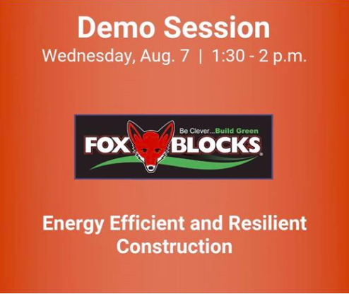 FoxBlocksICF's tweet photo. #FindFoxBlocks at the 2019 @SunbeltBuilders in Grapevine, Texas
We'll be discussing the benefits of ICFs & how it can save both time and money in labor, construction schedule and energy costs while enhancing resiliency against extreme weather events. Mark your calendars: #SBS2019 https://t.co/1Yx2dbbZUv
