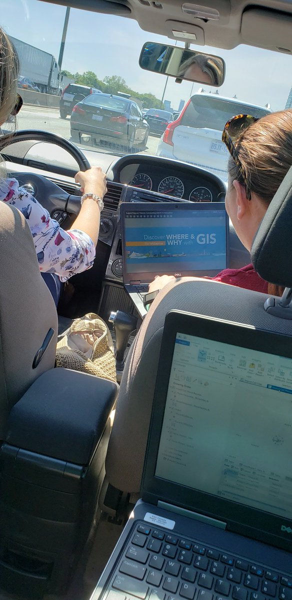 Jasmine Sohal (@jazzygis) on Twitter photo The GIS fun never stops! Our carpool is not only environmentally friendly, but also a great place for us to collaborate ideas! 😃🚗 <a href="/esricanada/">Esri Canada</a> #productive #carpool #VroomVroom The GIS fun never stops! Our carpool is not only environmentally friendly, but also a great place for us to collaborate ideas! 😃🚗 <a href="/esricanada/">Esri Canada</a> #productive #carpool #VroomVroom