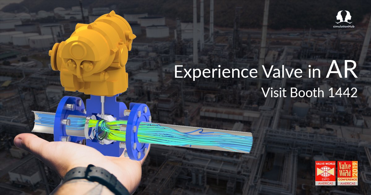 sandipnjadhav's tweet image. Are you in Houston next week? Yes, then don't forget to visit us on June 19-20 at GRBCC for @VWEAmericas Expo, Booth 1442. We would be live showcasing #AugmentedReality flow simulations. Let's connect at #VWAM2019 
#valves #controlvalves #CFD #Design #digitaltransformation #AR