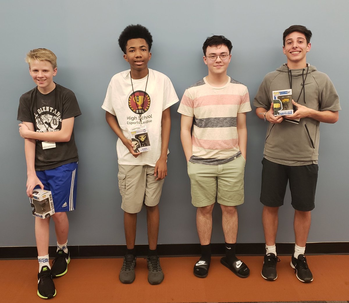 RedhawksGG's tweet photo. And so our @StarCraft tournament ends!

From right to left:
1st Place: @MW_Cyber 
2nd Place: @Hyulittle 
3rd Place: @BlueTacticGamer 
4th Place: Jack Murrey

#starcraft2 #MiamiOH #esports https://t.co/8XcKfLCmEv https://t.co/oVVNLRaYL6