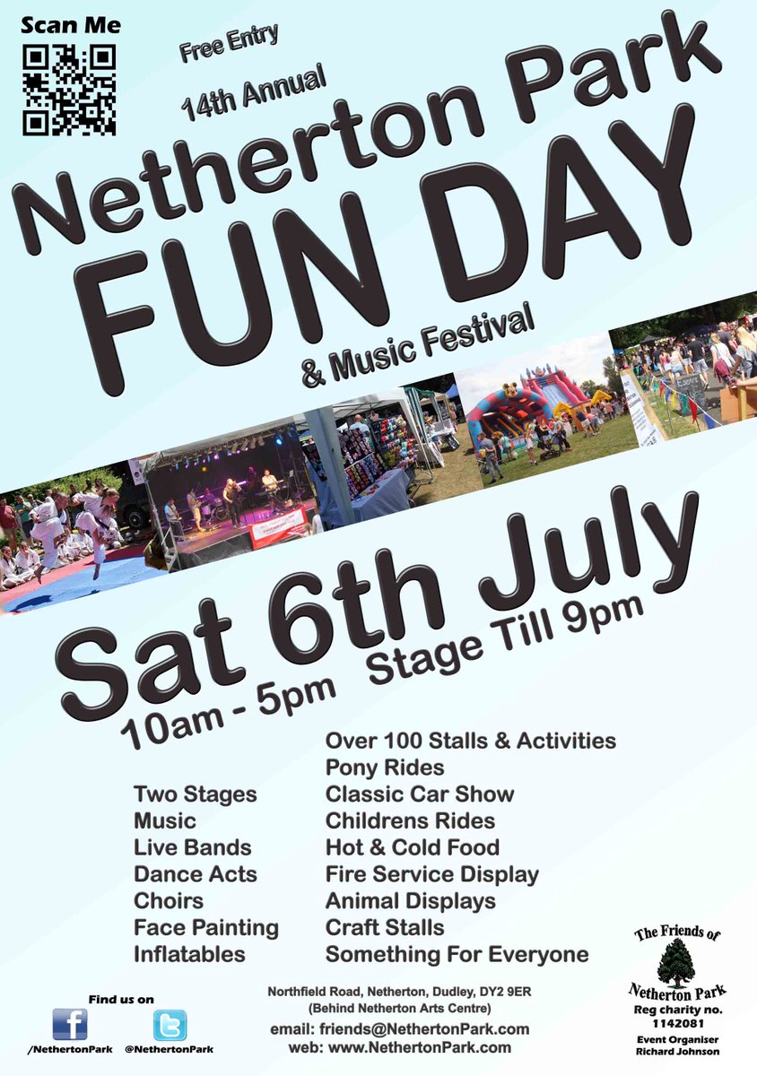 We are looking for volunteers to help us with the set up at
this year's event. It will involve directing stall holders to
their pitches on the day. We require help from 7:30am in the morning till
around 10am. If you would like to be involved email friends@nethertonpark.com