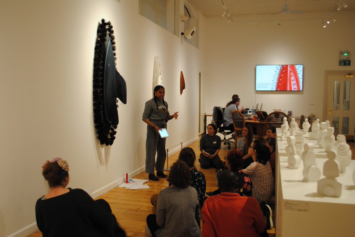 ogeducation's tweet photo. Big Thank you to amazing @neysela for another fabulous #teachinginthegallery sessions responding to #LRVandy #exhibition #objects and #sculpture @OctoberLondon NEXT ONE is on Saturday https://t.co/n1PckgW0Wp https://t.co/vogPdd2rb8