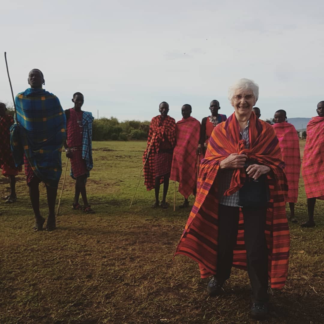 benjaminwaites_'s tweet photo. took our nan to Kenya and she's left us for the tribe :( https://t.co/IwCMwTr665