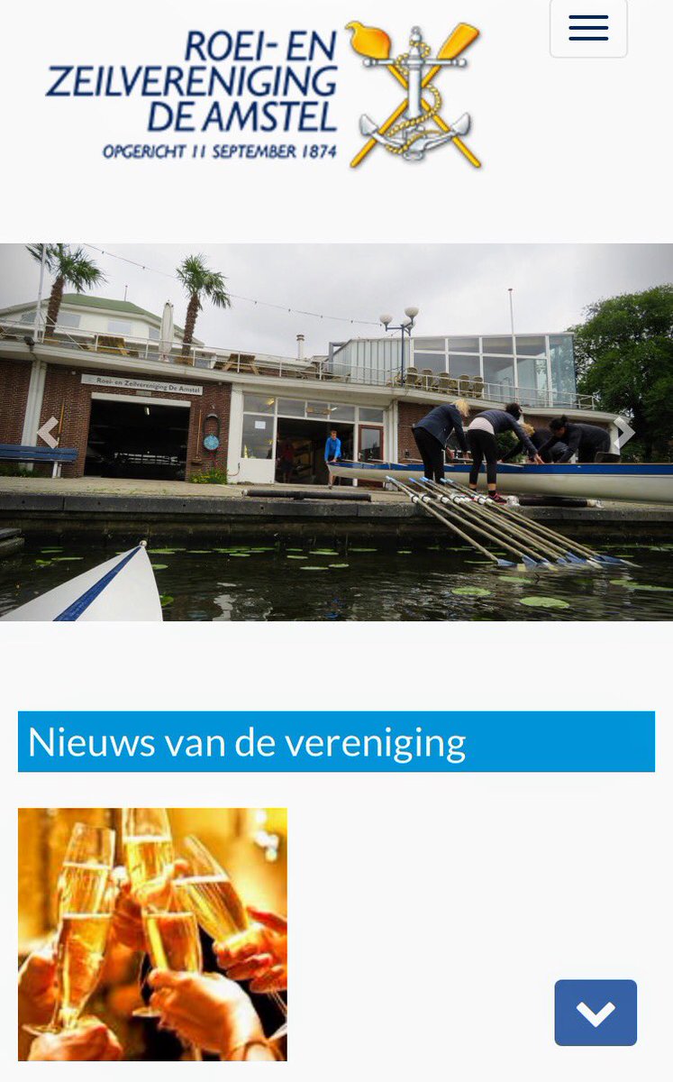 Amstelroei.nl is vernieuwd! Neem snel een kijkje op onze nieuwe website