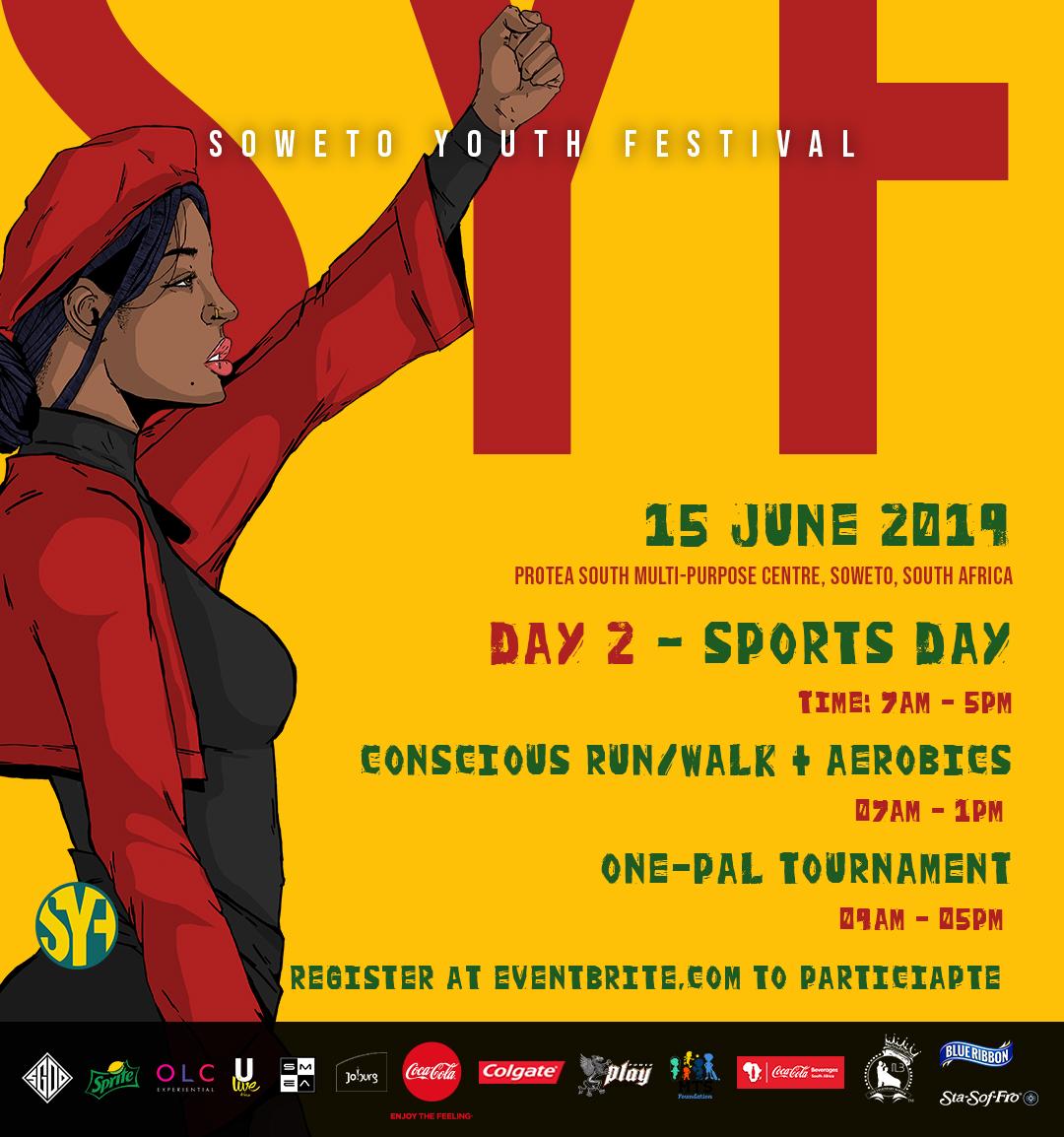 Runningmates_za's tweet photo. The #SYF2019 sports day tickets are selling out fast! Remember to register for your free #Consciousrun tickets online | https://t.co/aDFymjeFx7 https://t.co/aFuVXS2phS