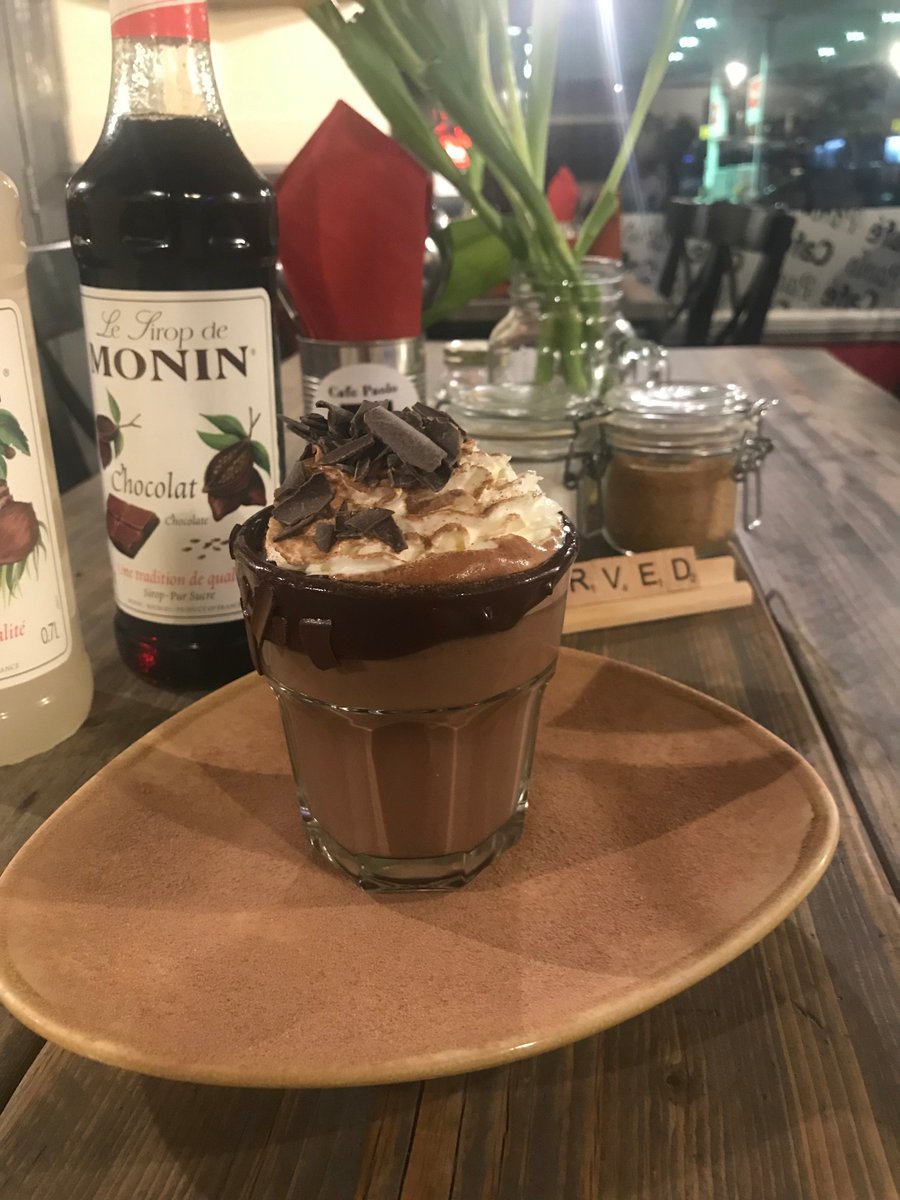 CafePaolo's tweet photo. We have @MONINFlavours syrups for every occasion! Our double-chocolate hot chocolate is perfect on a rainy day https://t.co/inpcFQ8iMo