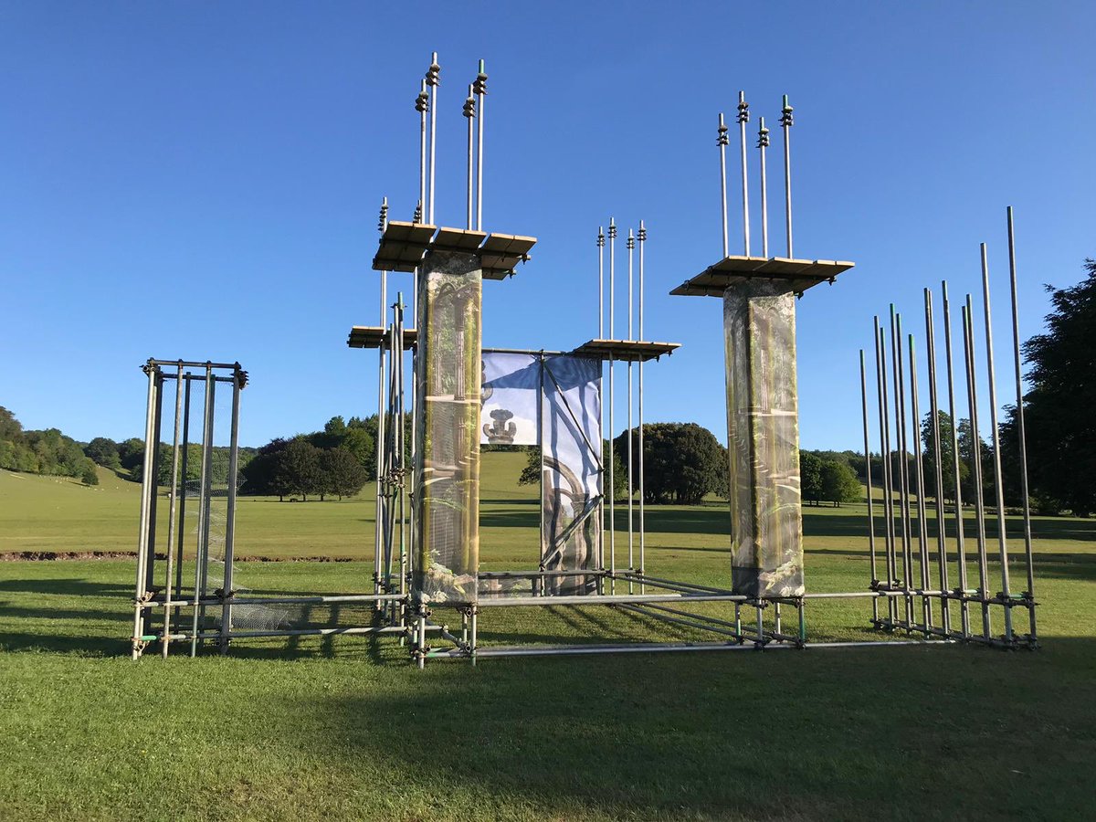 SESProjects's tweet image. We love collaborations with artists like @misskateboucher  - thanks for letting us be part of this amazing installation in the stunning grounds of @westdeancollege #bespokeproject #largeformat #individuality #banners