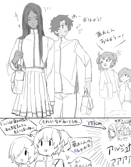 女装する会長さんと付き合う(強制)藤○くん
*ぐだジュナ 