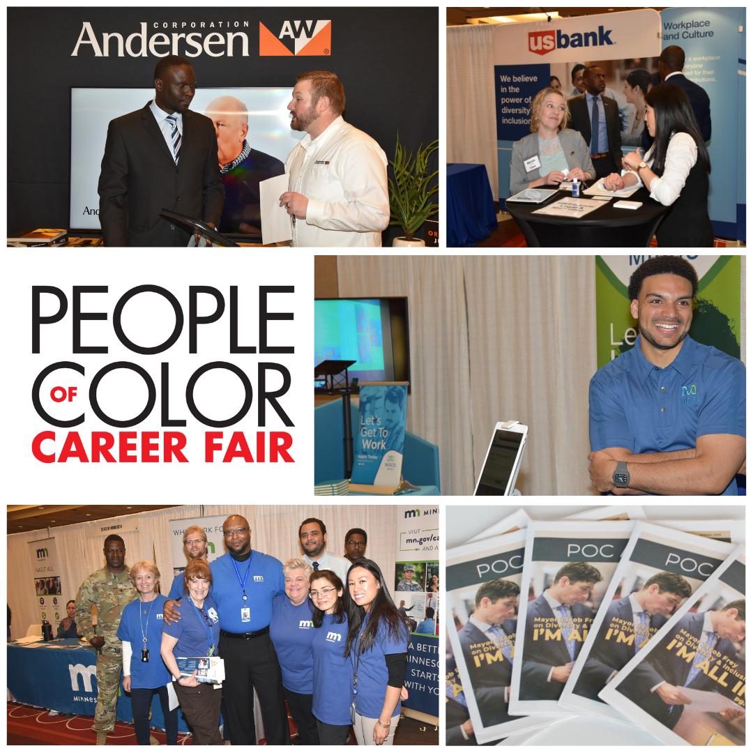 rmgcorp's tweet image. #NowProducing: We're gearing up for the next People Of Color Career Fair on Tues., Oct. 8📆!

Top MN Employers like @usbankcareers, @AndersenWindows, @Thrivent, @Midcontinent, &amp;amp; @MMBCommunicates will be @ the @MPLSConvention Center for the @POCCareerFair. Employers, sign up now!