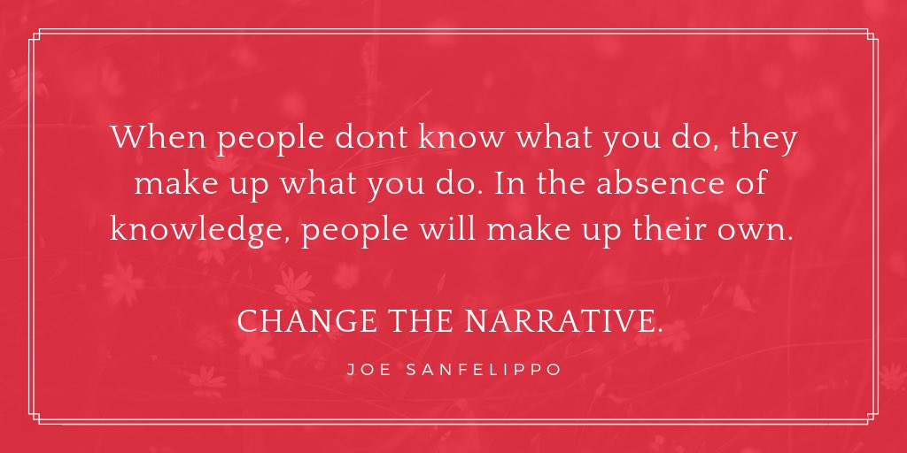 YES! 👏🏽 Change the narrative. Take charge of telling your school’s story or someone else will. Loved our session with @joe_sanfelippo at #ClasConv19! <a href="/clasleaders/">CLAS</a> #aledchat #education