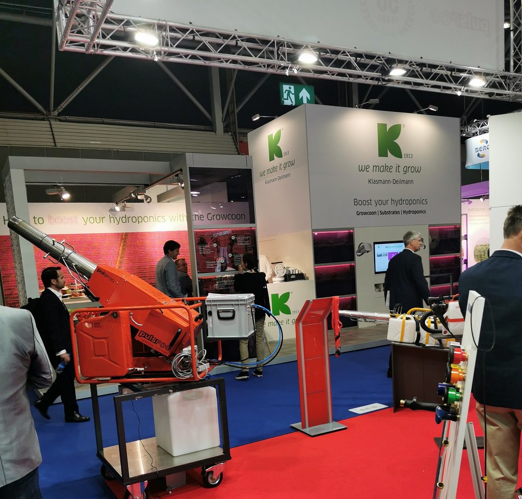 IGSfarm's tweet photo. Loads to see @GreenTechRAI on the second day. We were really impressed with the automation capabilities on display. Couple of examples to share #innovation #coolrobots #automation https://t.co/l2Sl8bGNZs