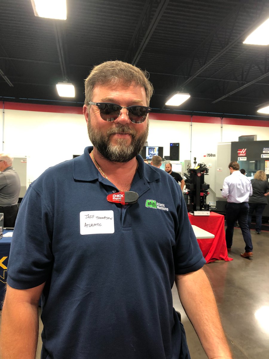 ChickSolutions's tweet image. That @Haas_Automation Demo Day feeling 😎 #ChickWorkholding #HaasDemoDay