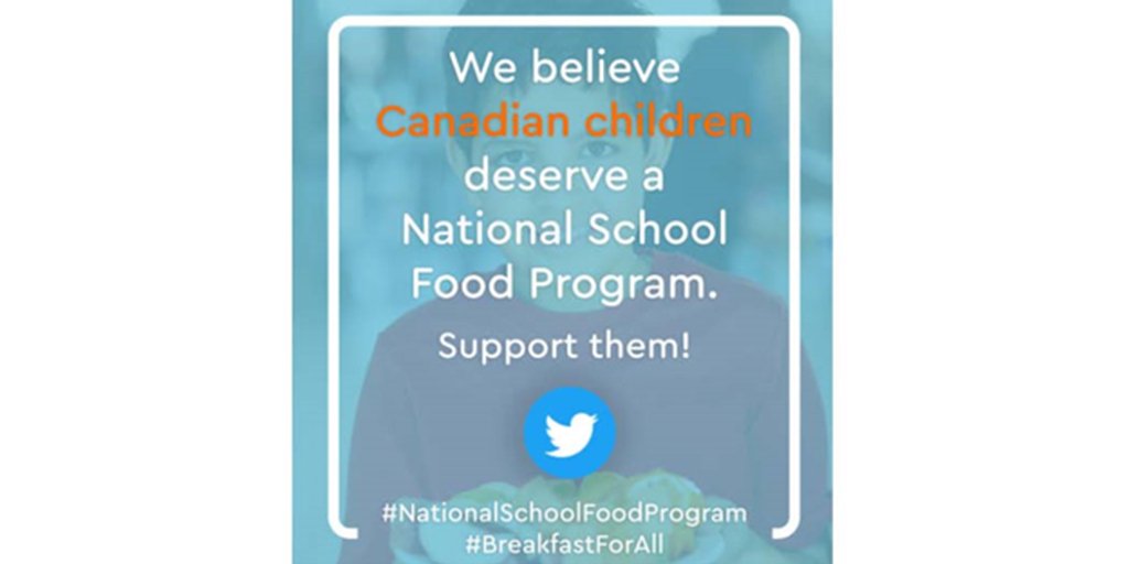 The NWHU supports student nutrition programs in schools across the region. We believe Canadian children deserve a national school food program.  

#NationalSchoolFoodProgram  #BreakfastForAll #StudentNutriON