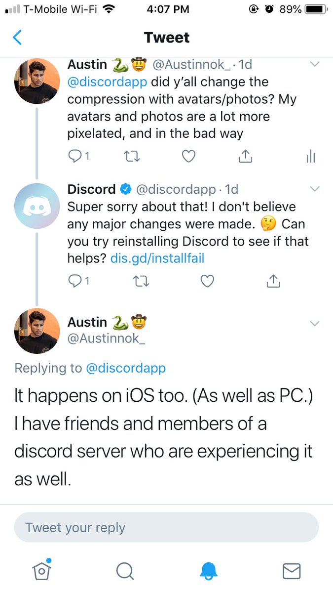 Discord Twitter Discord Twitter