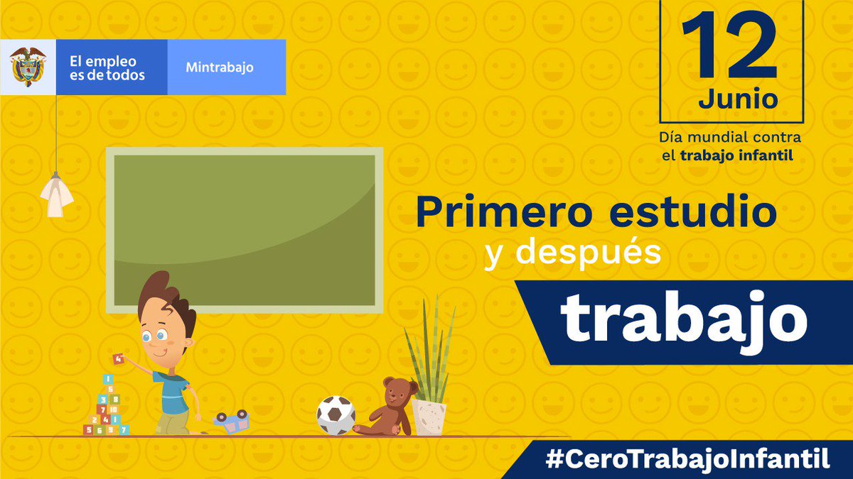 colombiacompra's tweet photo. #CeroTrabajoInfantil | Para que el adolescente mayor de 15 años pueda obtener autorización para trabajar requiere entre otros requisitos, que se garantice su escolaridad. (Párrafo segundo del Artículo 35 y 113 del Código de la Infancia y la Adolescencia – Ley 1098 de 2006) https://t.co/KCjAQ61XFL