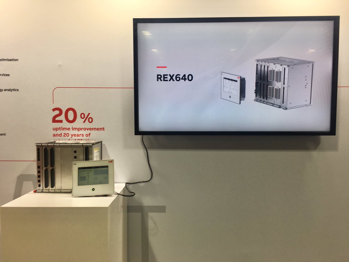 ABBCanSmartGrid's tweet image. Want to know more about REX640? GPS 2019 :)