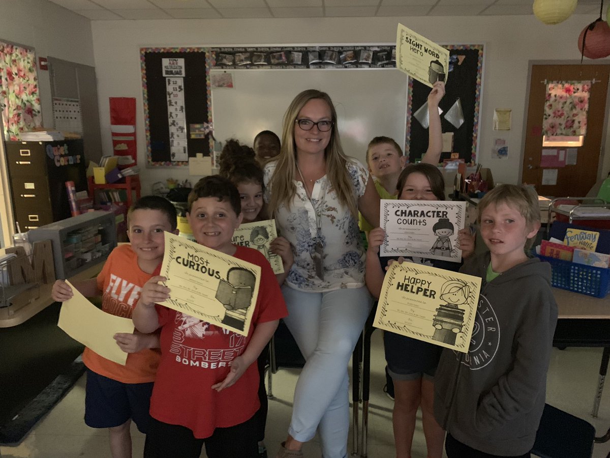 2nd graders ready to move on up to 3rd!!! #penndelcoproud