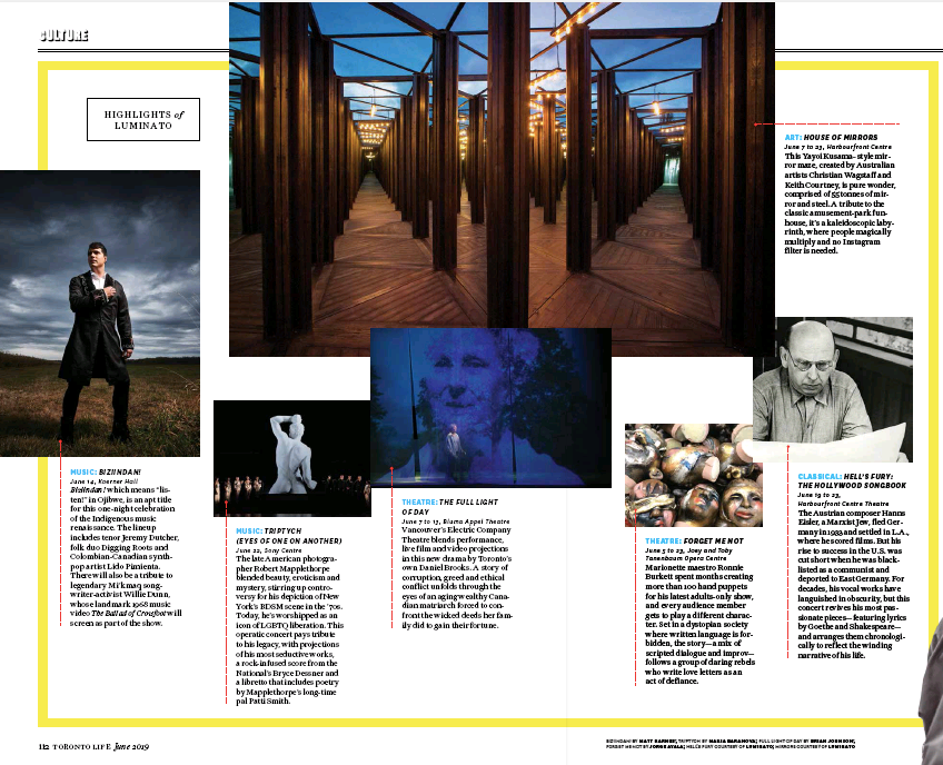 Soundstreams's tweet photo. See that familiar face? Hanns Eisler and Hell's Fury are featured in @torontolife this month, as a highlight of @Luminato. Don't miss out! Tickets: https://t.co/S2tpFK9sVi https://t.co/BbHE5MP3gi