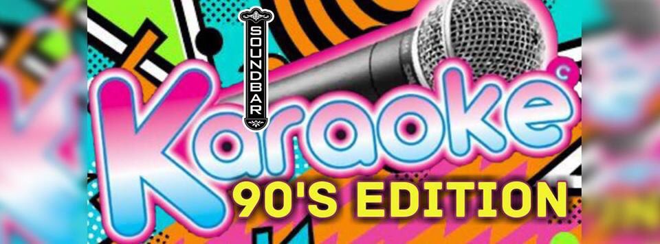 soundbarlex's tweet photo. TONIGHT - Wednesday Night - 90's Karaoke at Soundbar!

Come sing and hear your favorite hits!

NO COVER - Drink Specials All Night Long!
#sharethelex #karaoke #90s https://t.co/jYZPl9EIiX