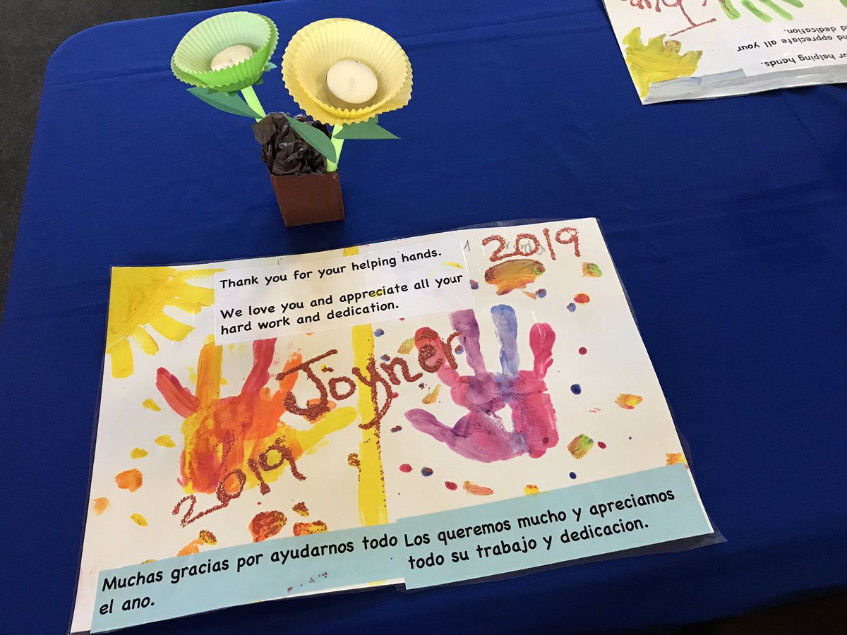 joynermicro's tweet photo. Thank you for your time and dedication to our students and school. We love our volunteers. #VolunteerAppreciation2019 https://t.co/4wGHanYmrL