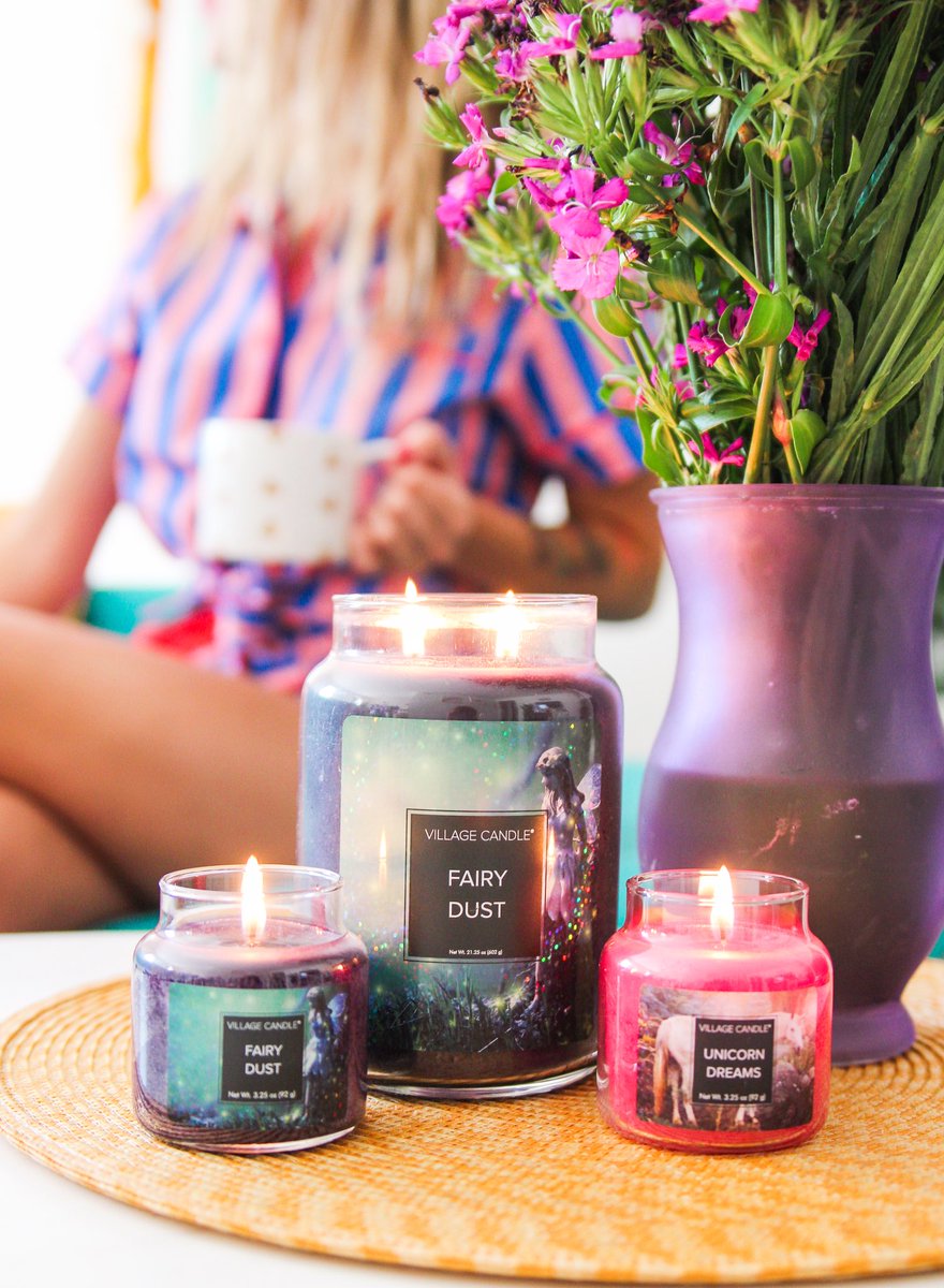 AWW_blog's tweet photo. When you have a sleepover Sunday night, and hit the ground running with umpteen emails Monday morning, it’s a jammies and caffeine work sesh with some yummy scents from @VillageCandle’s new #VCFantasy line to set the vibe. What’s your morning routine? #ad #villagecandle https://t.co/PqGXzIbPdz