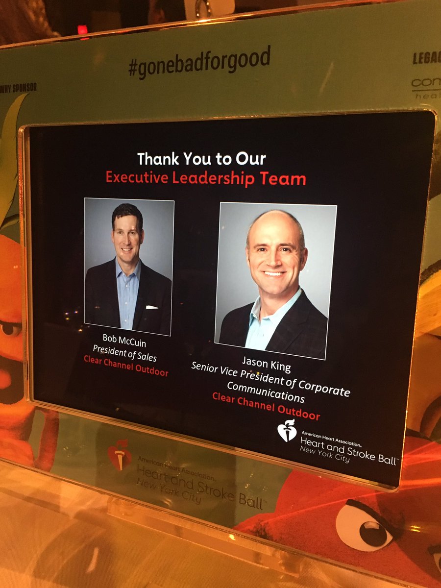 CCOutdoorNA's tweet photo. Proud to be a Media Sponsor of @AHANewYorkCity’s Heart & Stroke Ball. ❤️ This annual fundraiser helps continue to fight heart disease & stroke + funds educational campaigns for healthy NYC lifestyles. #lifeiswhynyc #gonebadforgood #hungry4options https://t.co/fOxBbC6gFv