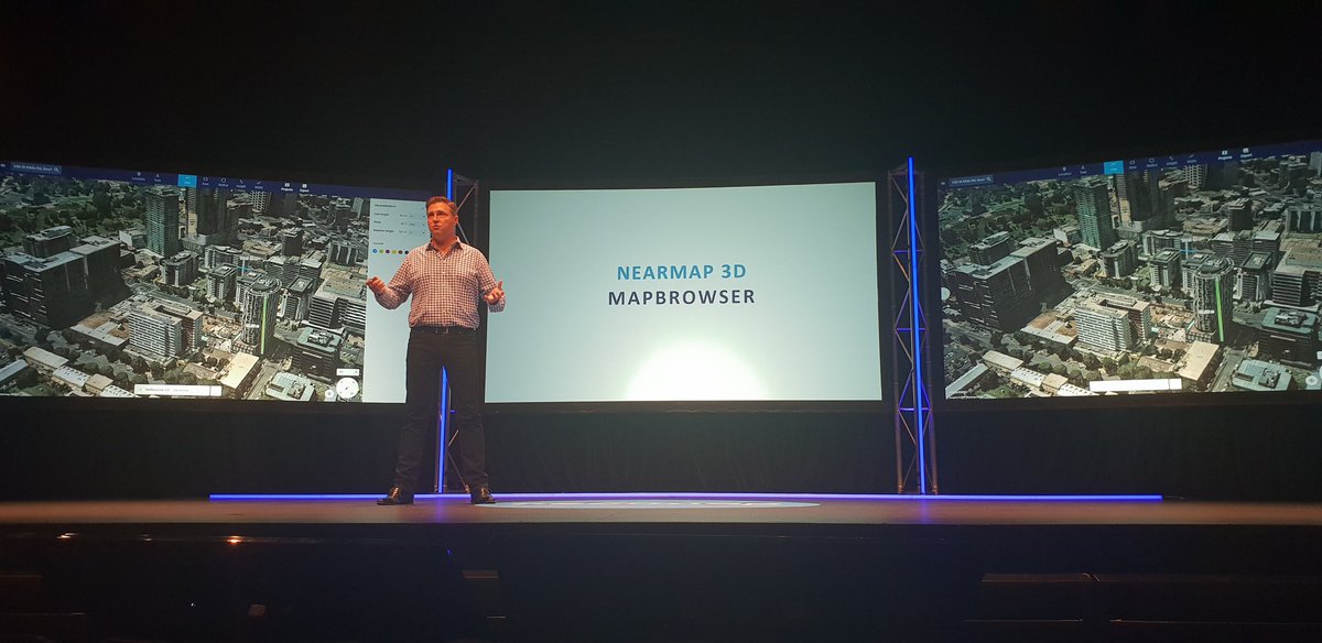 nearmap's tweet photo. #Nearmap3D is now generally available! We're giving our Mapbrowser images a third dimension. Look at any of our covered areas as a #3D model. #NearmapNav19 https://t.co/cC4l8yhzZX