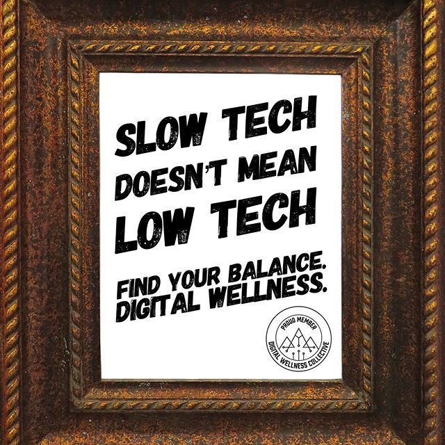 Techhygiene's tweet image. 🔹We believe in a educating folks about healthy tech/life balance versus being fully anti- tech. The 🗝 is balance. 🔹 To learn more, check out the Slow Tech Manifesto by Janell Burley Hoffman! 📚 .
.
.
.
.
.
.
.
.
#nourishinghabits #techhygiene #diginut… bit.ly/2RfzRxl