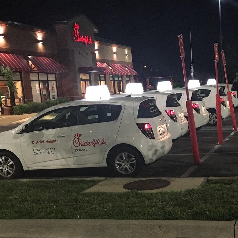 DH_ChickfilA's tweet image. #chickfila #DistrictHeights now offer meal delivery! It started today! Download the App and 👀 if we deliver near U