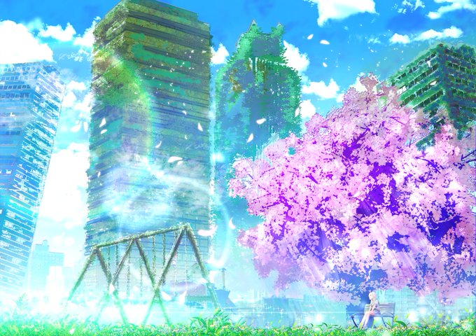 廃墟 高画質 のtwitterイラスト検索結果