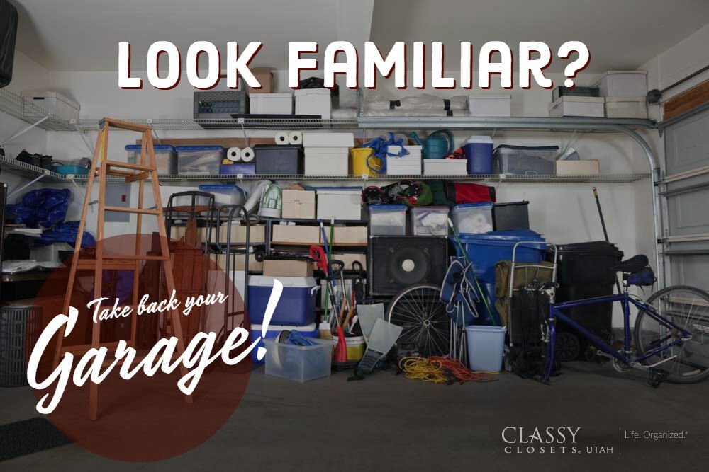 ClassyClosetsUT's tweet photo. Does this photo look familiar?  Take Back Your Garage!  Garages are the hardest working spaces. They need to provide serious storage for equipment and toys. read more>> https://t.co/VZNvZ3ZeEK  #GarageStorageCabinets #GarageWorkspaces #ClassyClosetsUtah https://t.co/FEoKwPGIve