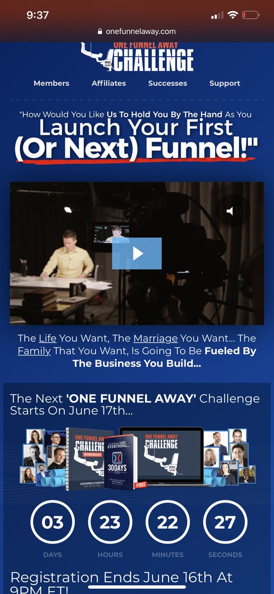 FreedomRepCom's tweet photo. Your coaches for 30 days: @stephen_larsen1, @juliestoian, & @russellbrunson... https://t.co/rhFrGJToxO The next One Funnel Away Challenge starts on June 17th... #OFAChallenge https://t.co/ZqynpMYdx0