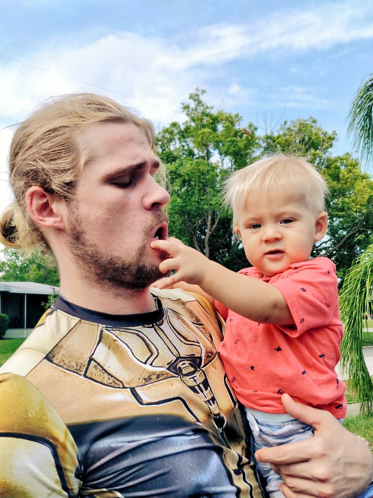 RealityCheckVR's tweet photo. Today Daniel aka "little Thor" and I looked at some day care center options. He's pretty eager to crawl around and learn with with other kids! ๐ฅบ
Waaaaay less shy then I was๐๐ถ
#babyboy #littlethor https://t.co/myEgWRVTGU