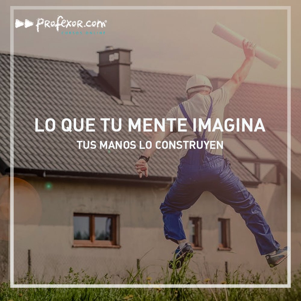 deja volar tu imaginación. El conocimiento es poder,aprende algo nuevo cada día en Profexor.com

#likeforlikes #cursosonline