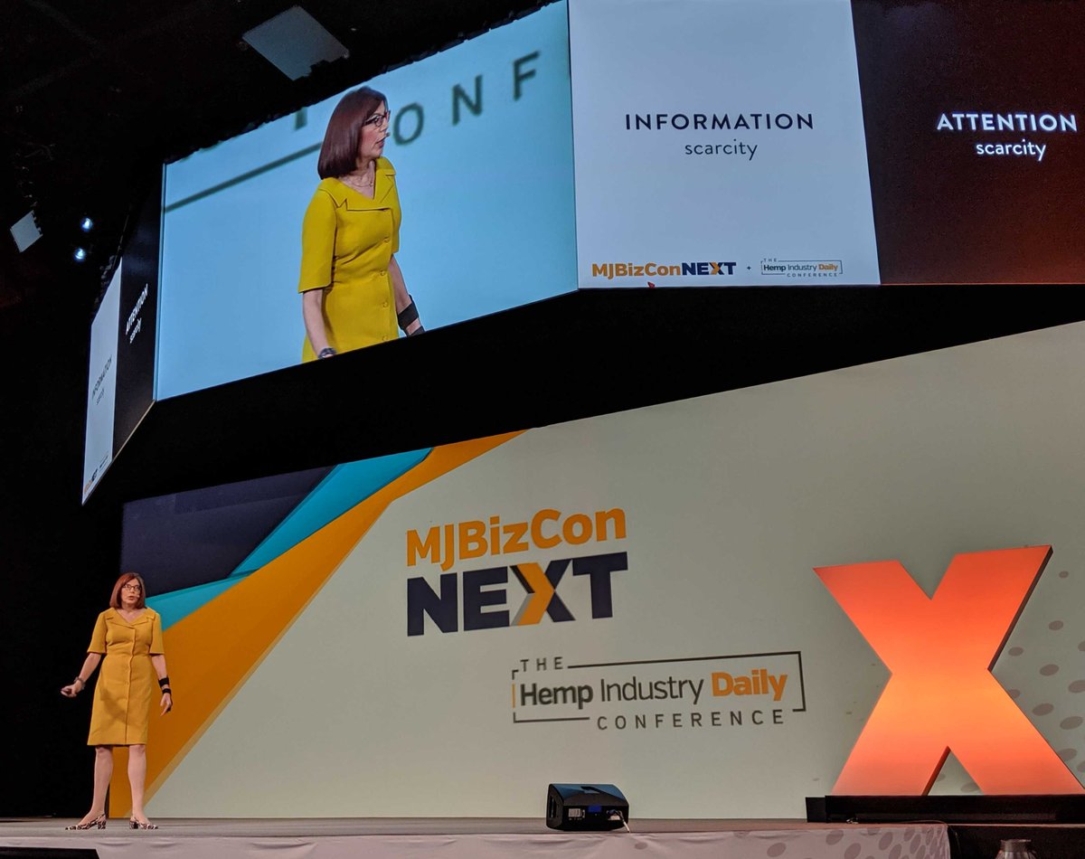 MJBizDaily's tweet photo. "I want what I want, when, where and how I want it." Anat Baron points to @amazon Prime, @Uber , @Airbnb for how they serve modern consumers. 

#mjbizconnext #hempindustry #mjbizdaily @beerwars #keynote https://t.co/QeoHC4SUeK