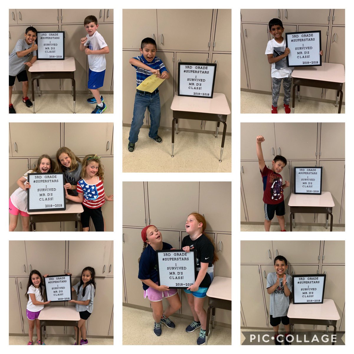 In honor of our favorite classroom series this year... the Superstars survived!!! #isurvived #superstars