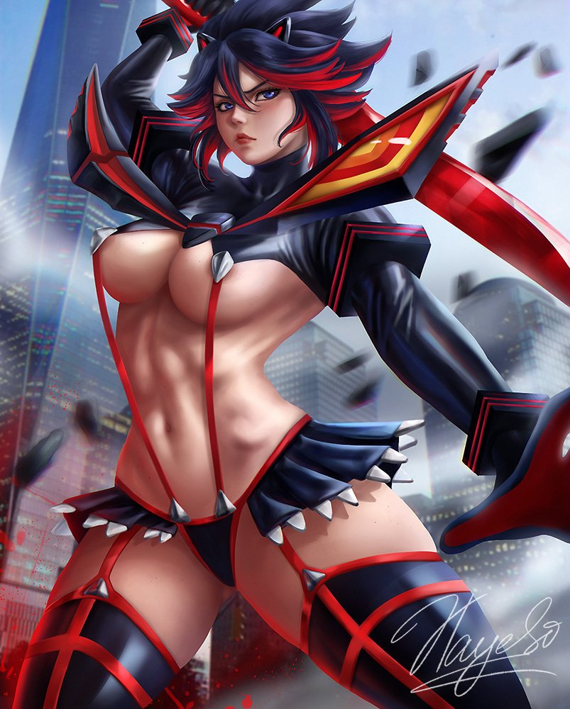 “Fan art of Ryuko Matoi from #KILLlaKILL #art #artist #illustration #fanart...