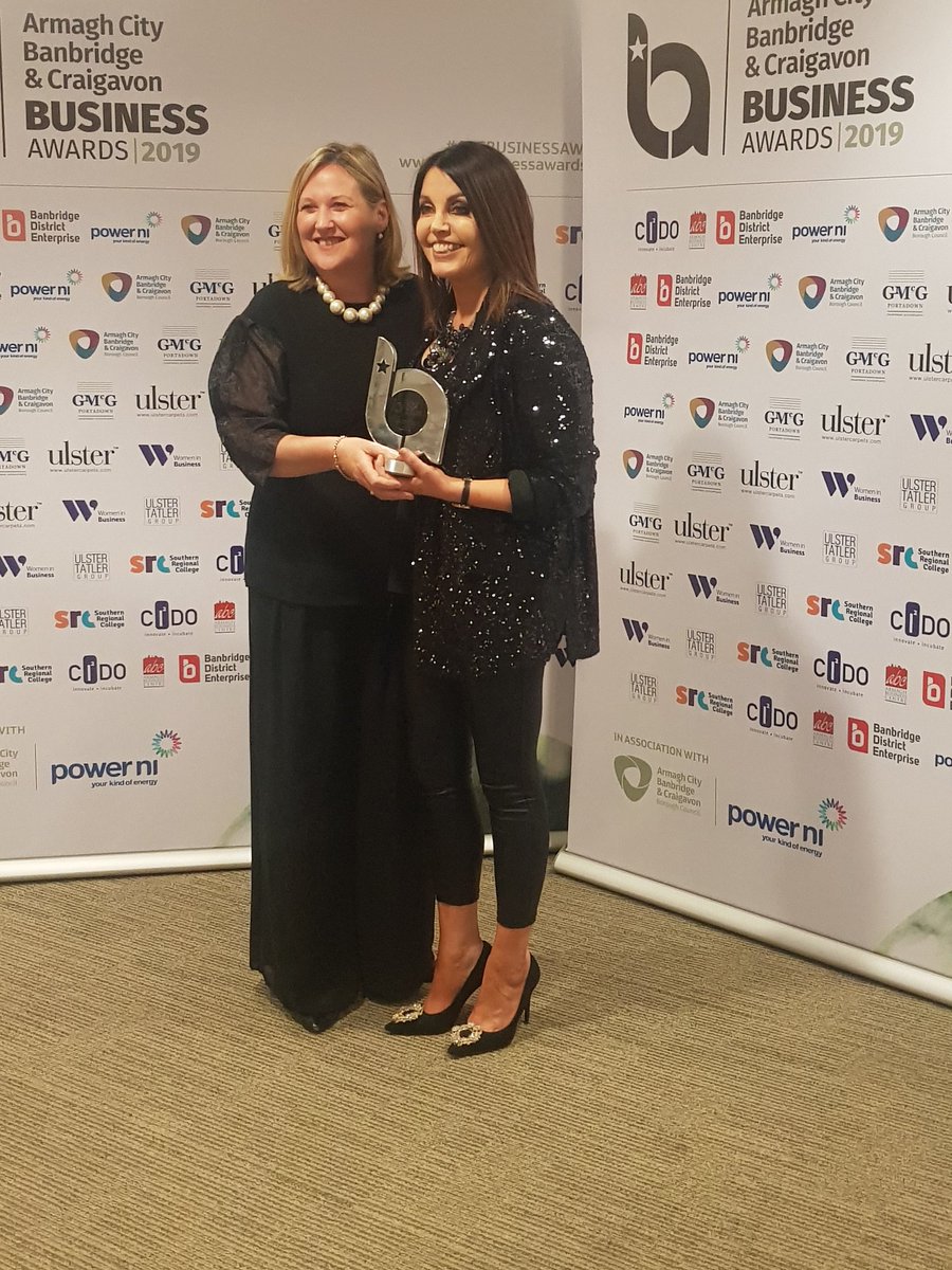 The Outstanding Woman in Business Award sponsored by <a href="/wibni/">Women in Business</a> has been awarded to  <a href="/mairead_mackle/">Mairead Mackle</a>  @HCIL_Ireland, who is a truly inspiring woman! #abcbusinessawards