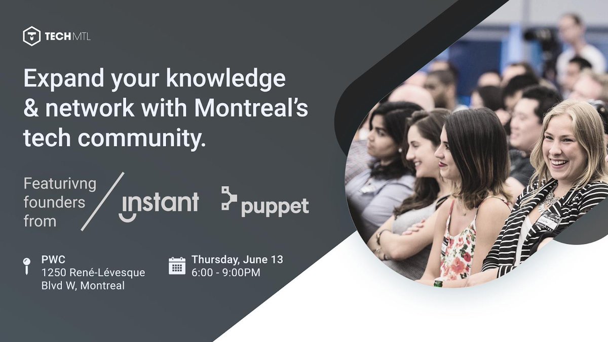 Fundica's tweet photo. Learn how to scale your business at #TechMTL on June 13th. Speaking are @lkanies and @kevinbfalk on "How differentiation through technology plays a critical role as part of building a tech unicorn". Tix available here: https://t.co/cckXlSqeb1 https://t.co/3P5L5zljus