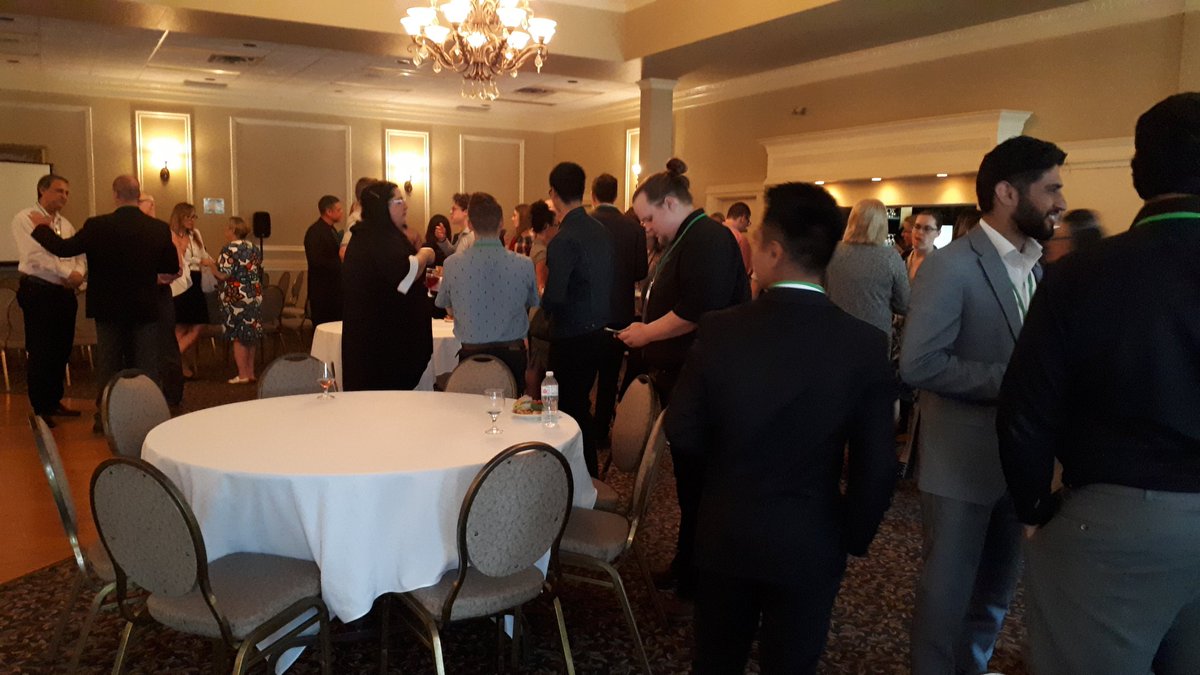 Mingling at Engage North! <a href="/SYPNRJPS/">Sudbury YPN_RJP de Sudbury</a> #sudburytc